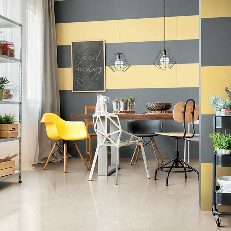 Gres Porcellanato Effetto Tinta unita Rettificato Naturale 60x120 6mm Mist Crayons - Florim