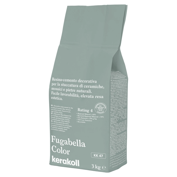 Fugabella Color KK 47 Kerakoll 3 kg decorative resin-cement for ceramics and natural stones.