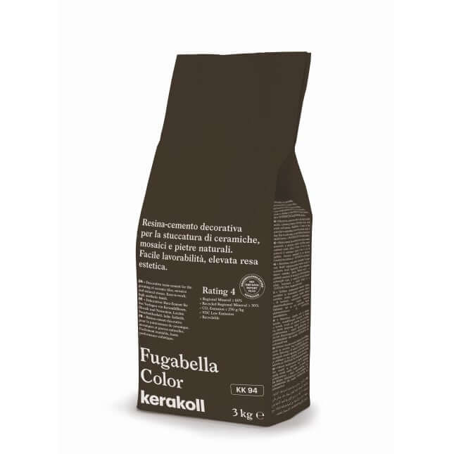 Fugabella Color KK 94 3 Kg decorative resin-cement for ceramic grouting by Kerakoll.