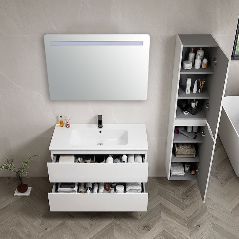 Mobile Bagno Lisbona 80 cm Specchio Led - Spazio