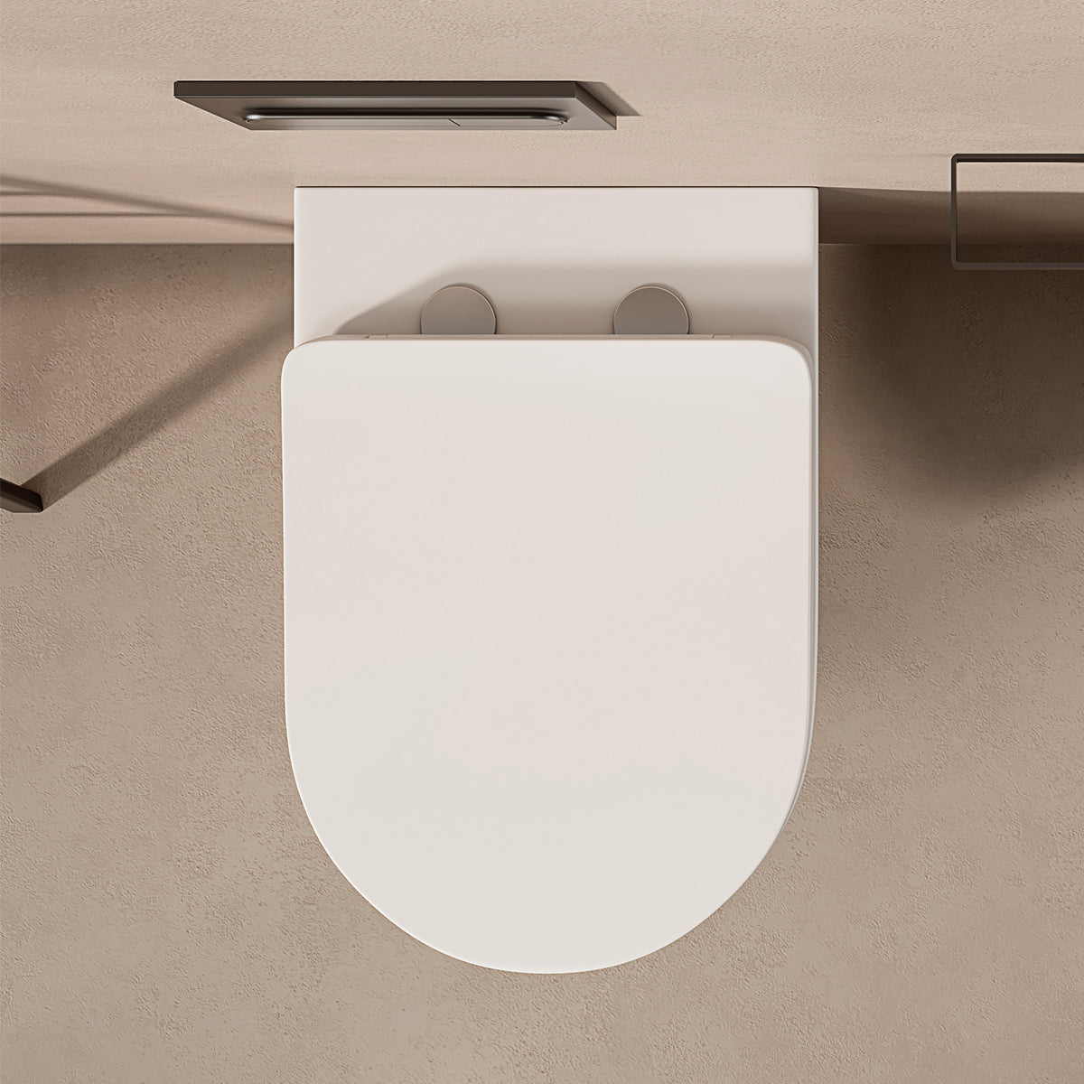 Coprivaso Soft Close Giada 56 Bianco - MedaHome
