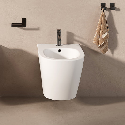 Bidet Sospeso Giada 49 Bianco Opaco - Meda