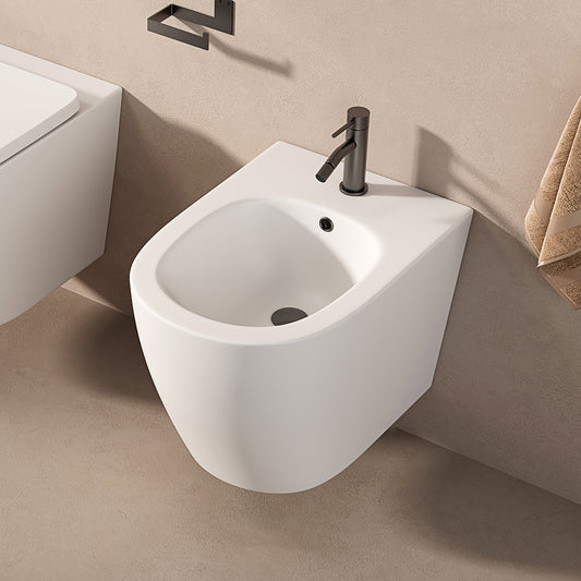 Bidet Sospeso Giada 49 Bianco Opaco - Meda