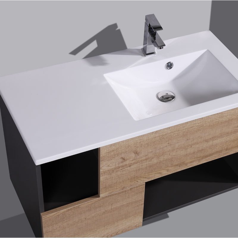 Lavabo in Resina Milano 90 cm - Spazio (25674971)