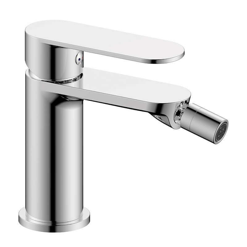 Miscelatore Bidet Cromo Con Piletta Click Clack Neptune - Meda