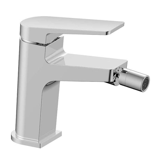 Miscelatore Bidet Cromo Con Piletta Click Clack Sun - Meda