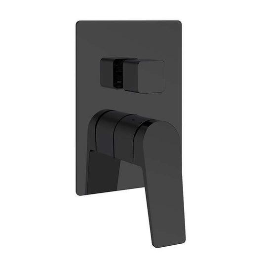 Miscelatore Doccia Da Incasso Con deviatore Nero Sun - Meda