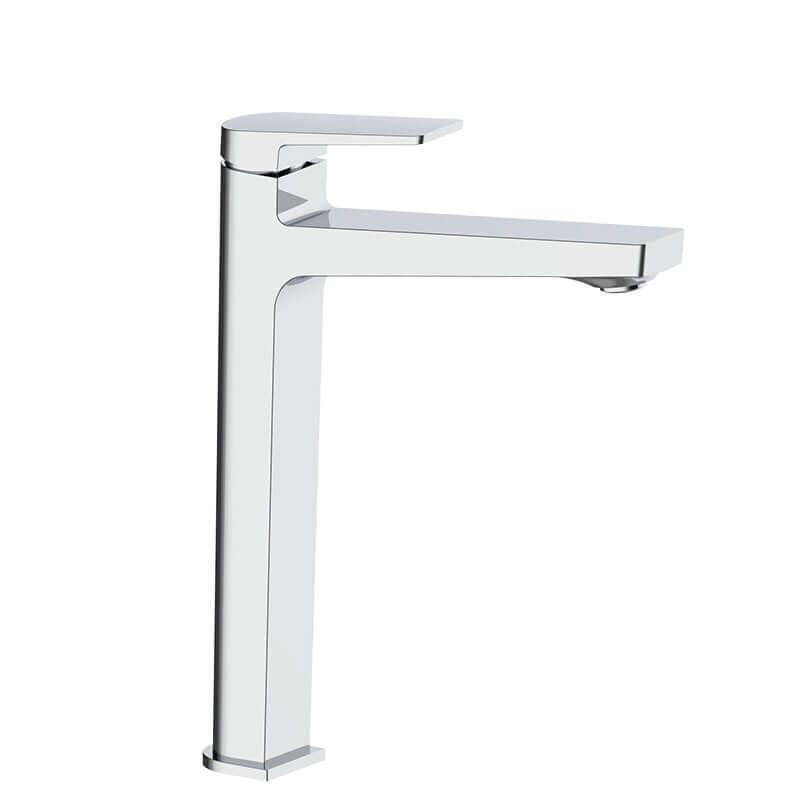 Miscelatore Lavabo Alto Cromo Con Piletta Click Clack Sun - Meda