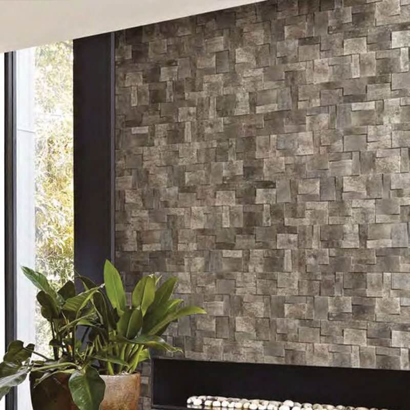 Mosaico in Gres Porcellanato Effetto Pietra Naturale 30x30 9mm Mud La Roche - Florim