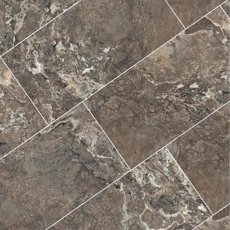 Mosaico in Gres Porcellanato Effetto Pietra Rettificato Grip 30x30 9mm Golden Porphyry Onyx&More - Florim