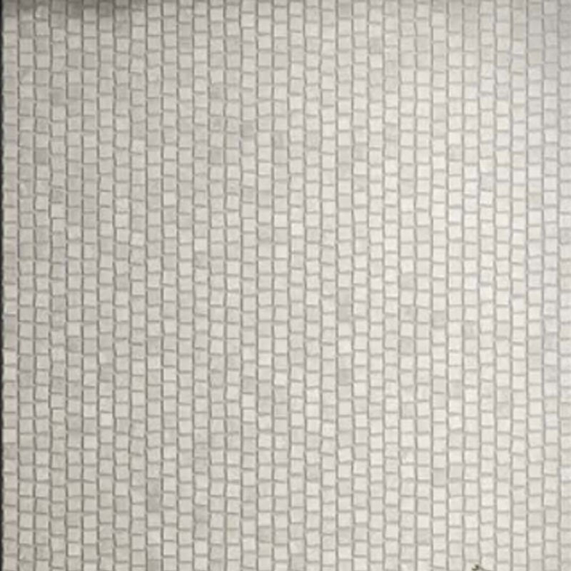 Mosaico in Gres Porcellanato Effetto Pietra Rettificato Lappato 32.5x32.5 8.5mm Crux White Origini - Gardenia Orchidea