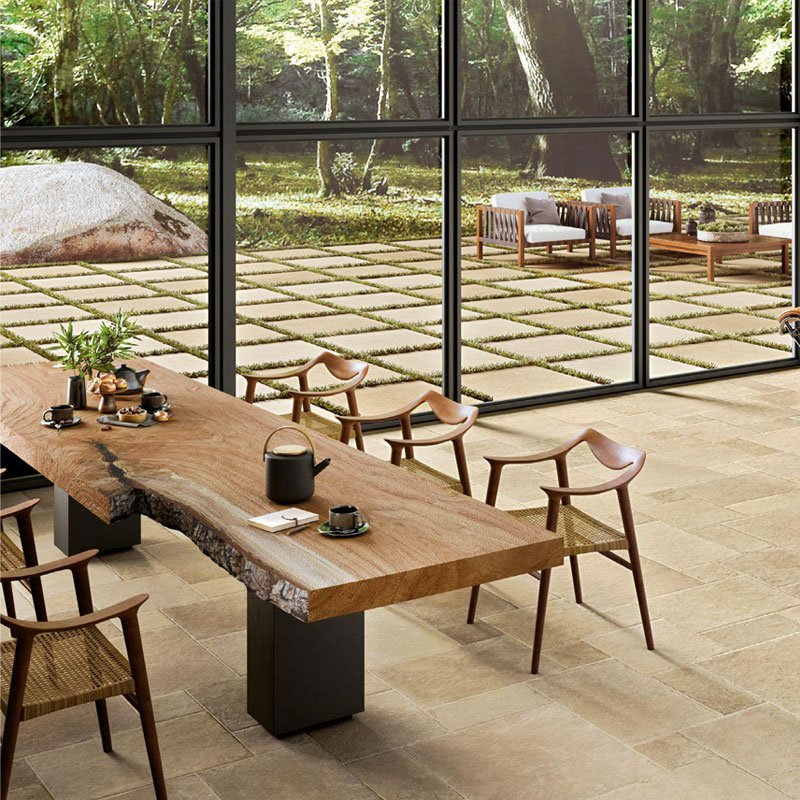 Gres Porcellanato Effetto Pietra Grip 20x40 Sabbia Pietra di Ostuni - Cerdomus