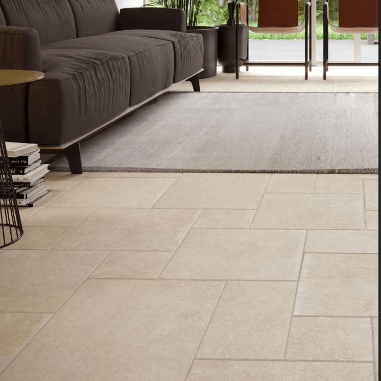 Gres Porcellanato Effetto Pietra Grip Multiformato Sabbia Pietra Leccese - Herberia