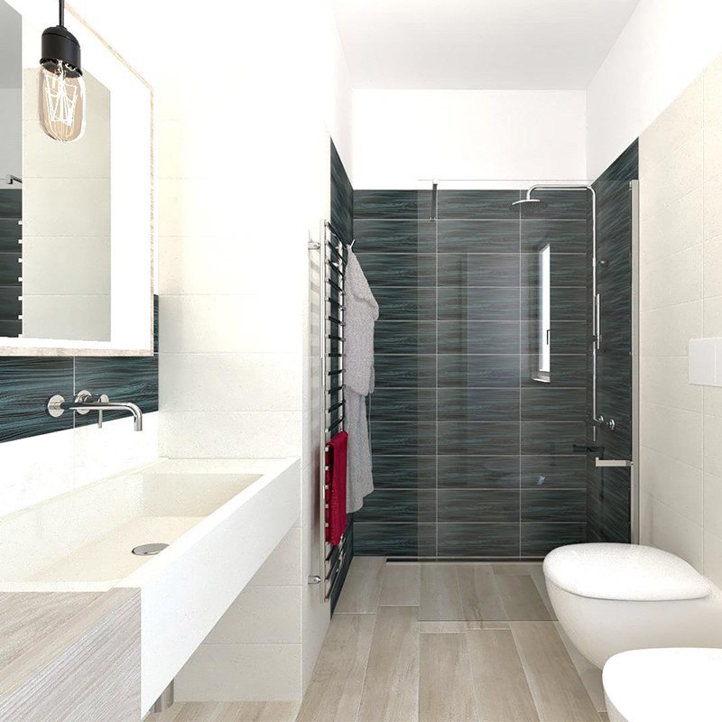 Rivestimento in Ceramica Effetto Decoro Naturale 20x50 Mix Molly - Naxos