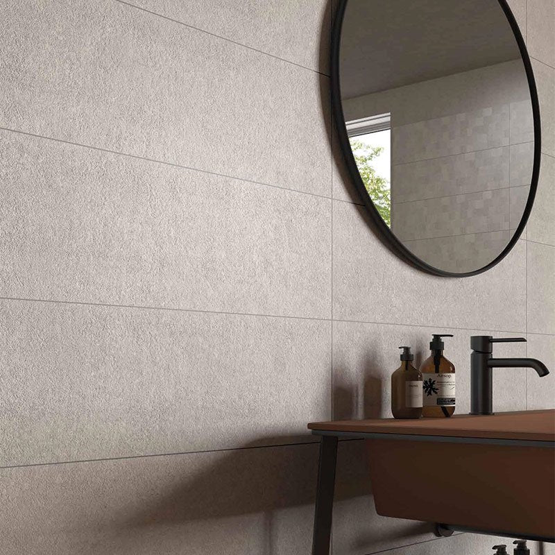 Rivestimento in Ceramica Effetto Pietra 25x75 Grigio Luce - DUE G