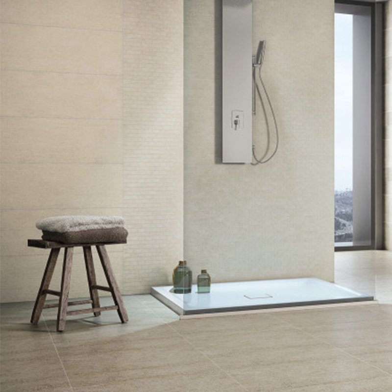 Rivestimento in Ceramica Effetto Pietra Naturale 32x80 Avorio Maker - Naxos