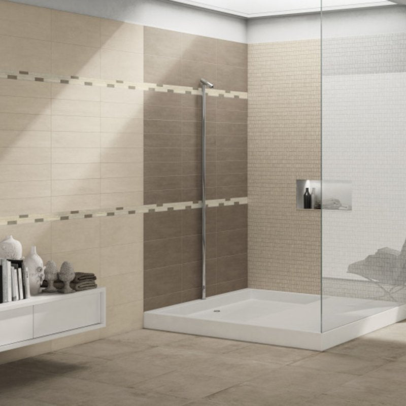 Rivestimento in Ceramica Naturale 26x60 Taupe Start - Naxos