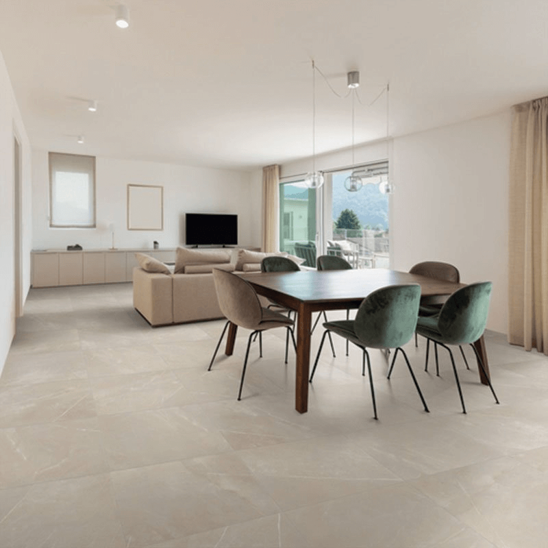 Gres Porcellanato Effetto Marmo Naturale 60x120 Canova Beige Marmi Pregiati - Soluzioni Tiles