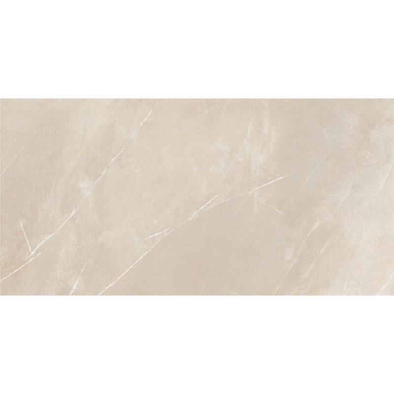 Gres Porcellanato Effetto Marmo Naturale 60x120 Canova Beige Marmi Pregiati - Soluzioni Tiles