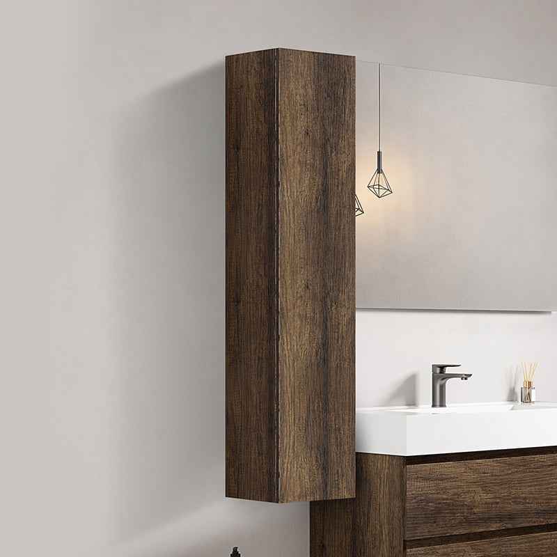 Semicolonna Sospesa H.120 cm Bruno Scuro - Fiji Wood (Copia)
