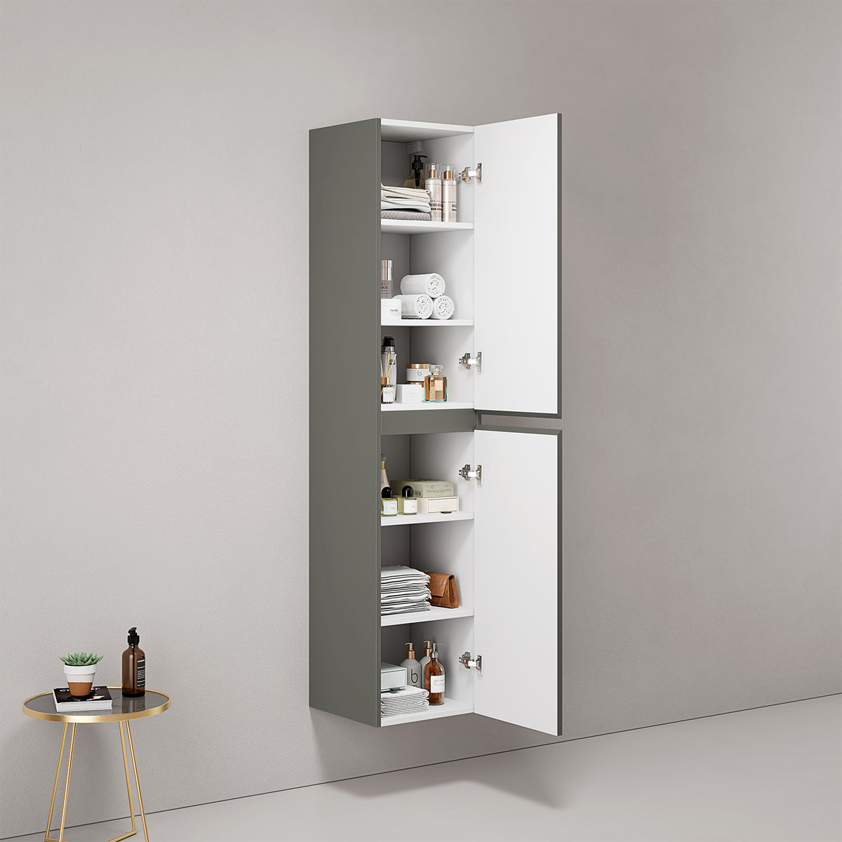 Colonna Sospesa H.160 cm Grigio Londra - Fiji Paint
