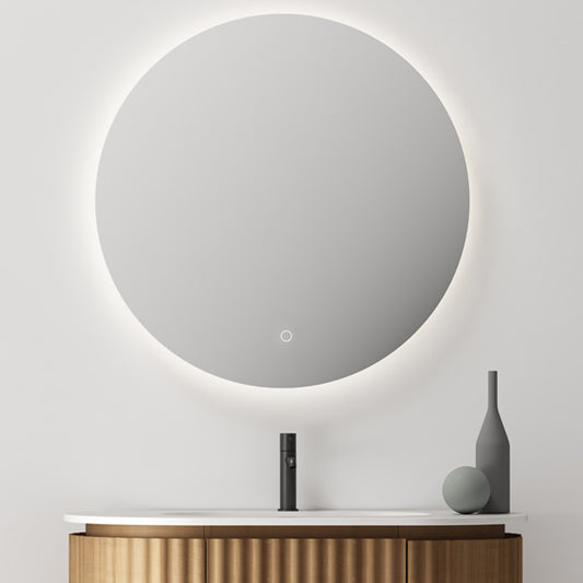 Specchio Tondo Retroilluminato Accensione Touch Reid 60 cm - Meda
