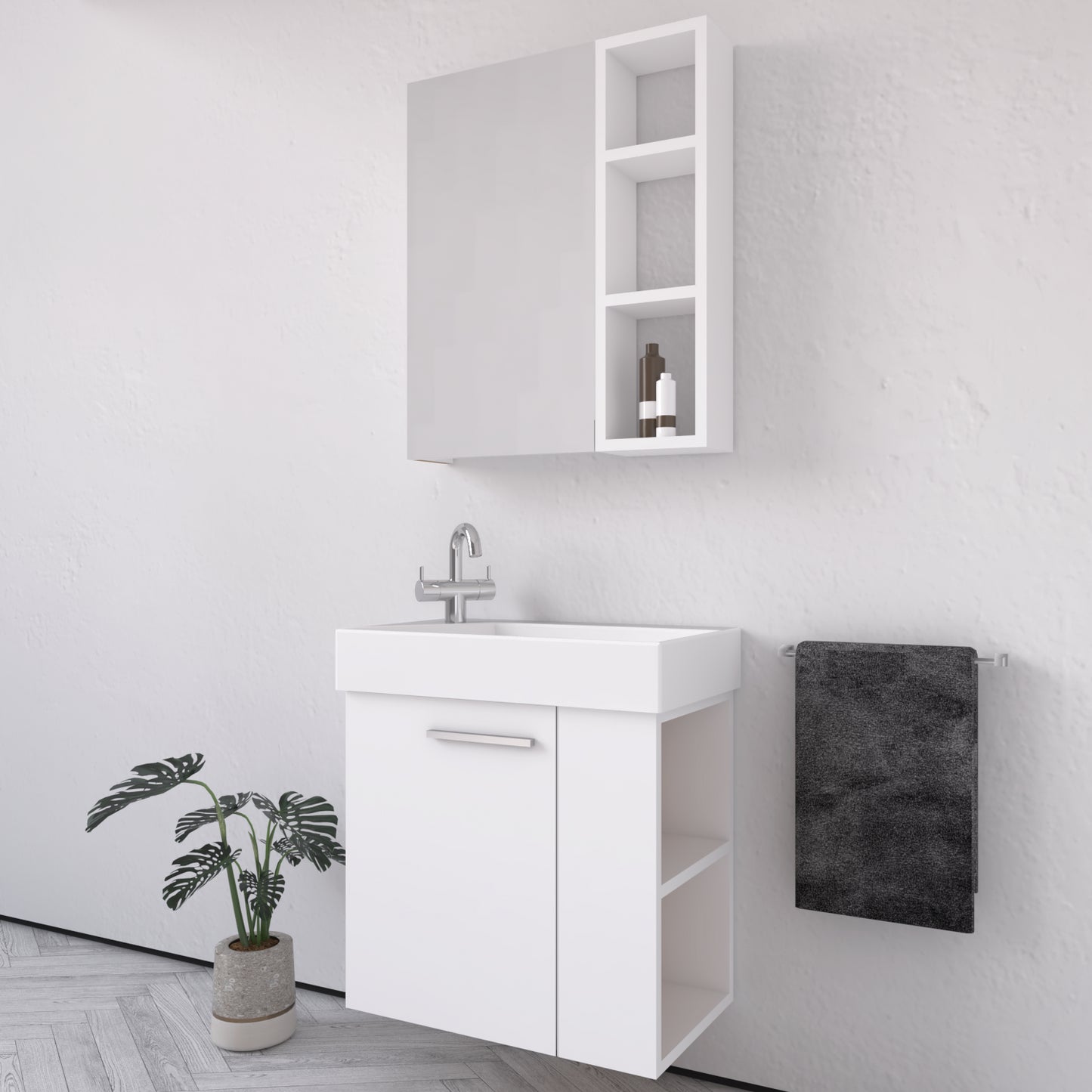 Specchio Contenitore 65 cm Trend – Spazio (25689188)