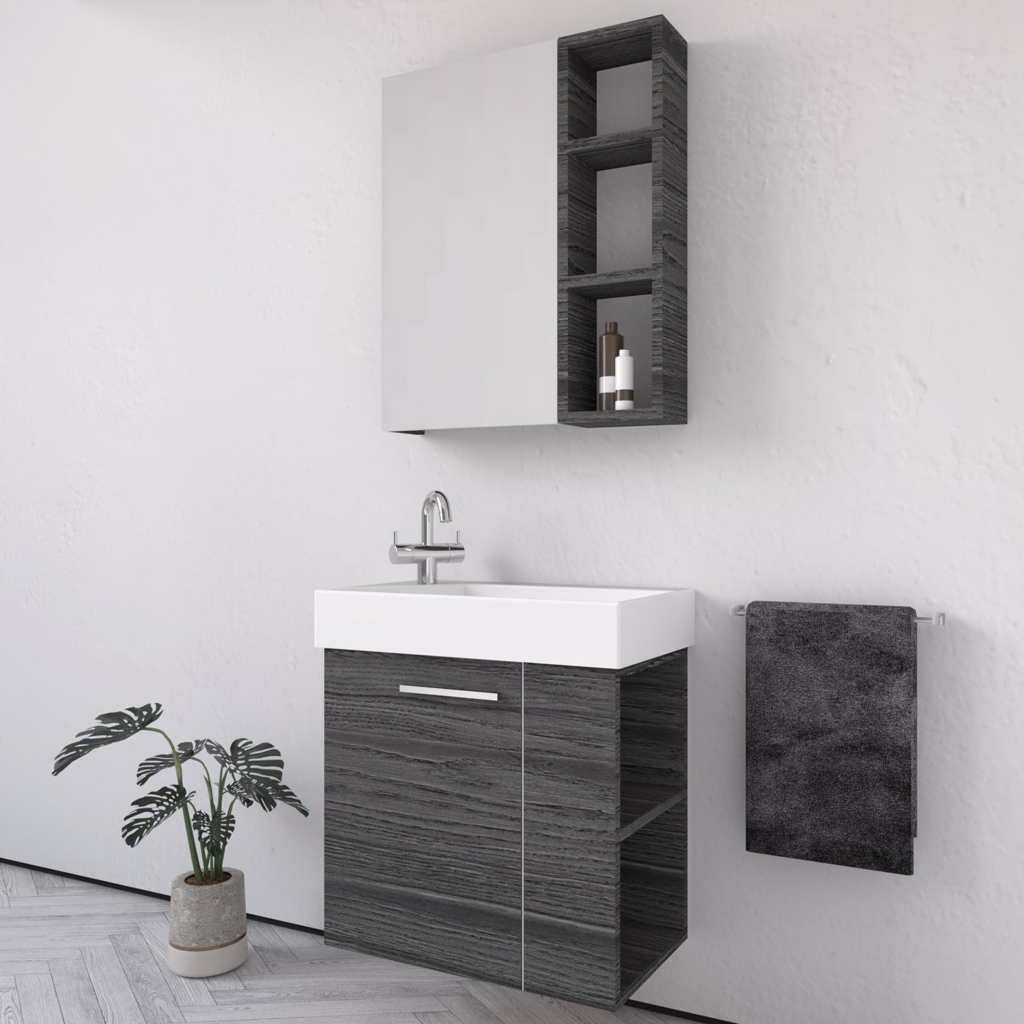 Specchio Contenitore 65 cm Trend – Spazio (25689198)