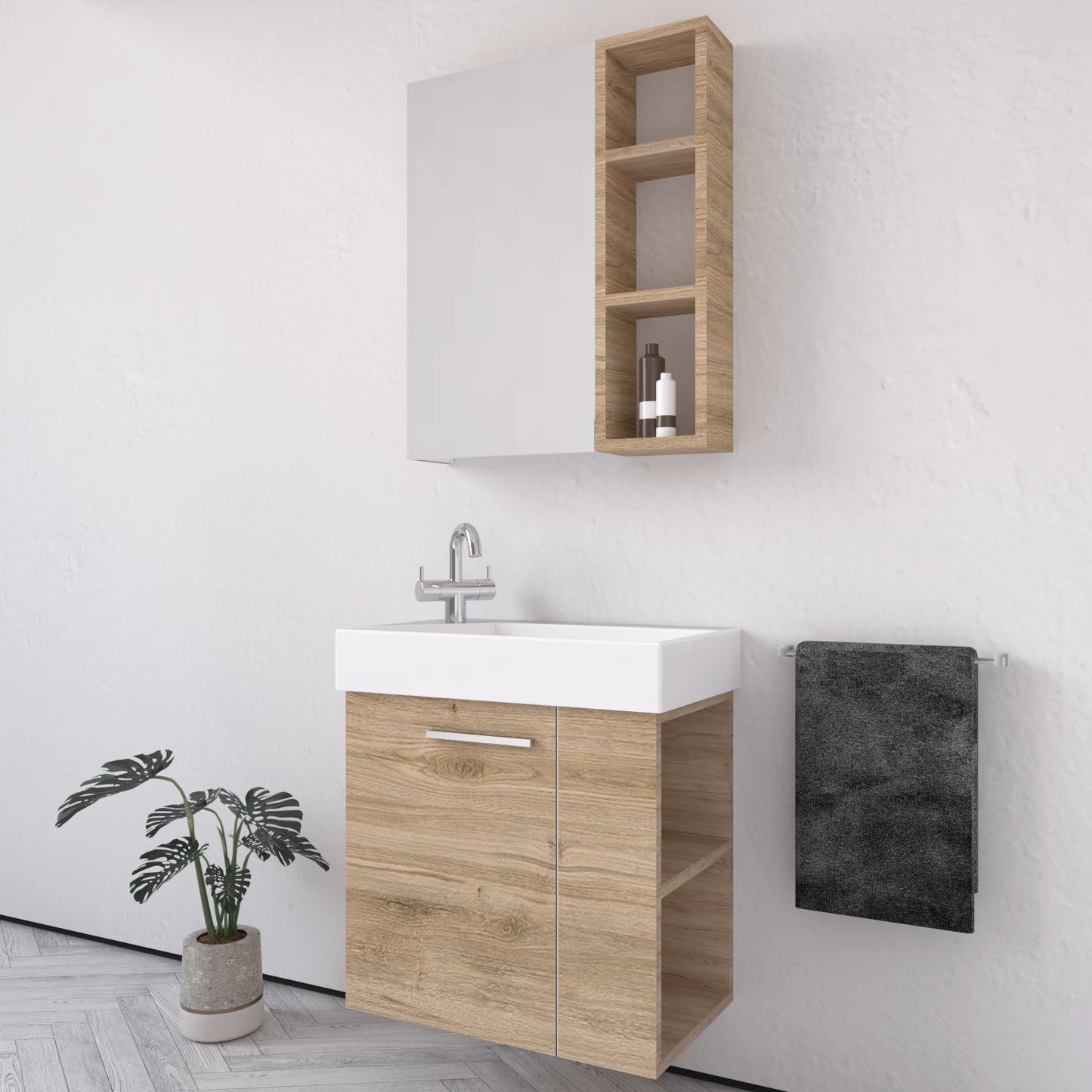 Specchio Contenitore 55 cm Trend – Spazio (25689208)