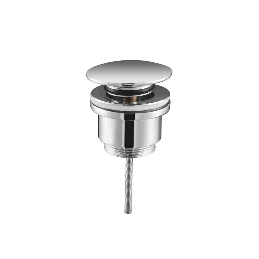 Piletta Click Clack 1″1/4 Per Lavabo e Bidet Nickel Spazzolato - Imex, accessorio per impianti idraulici.