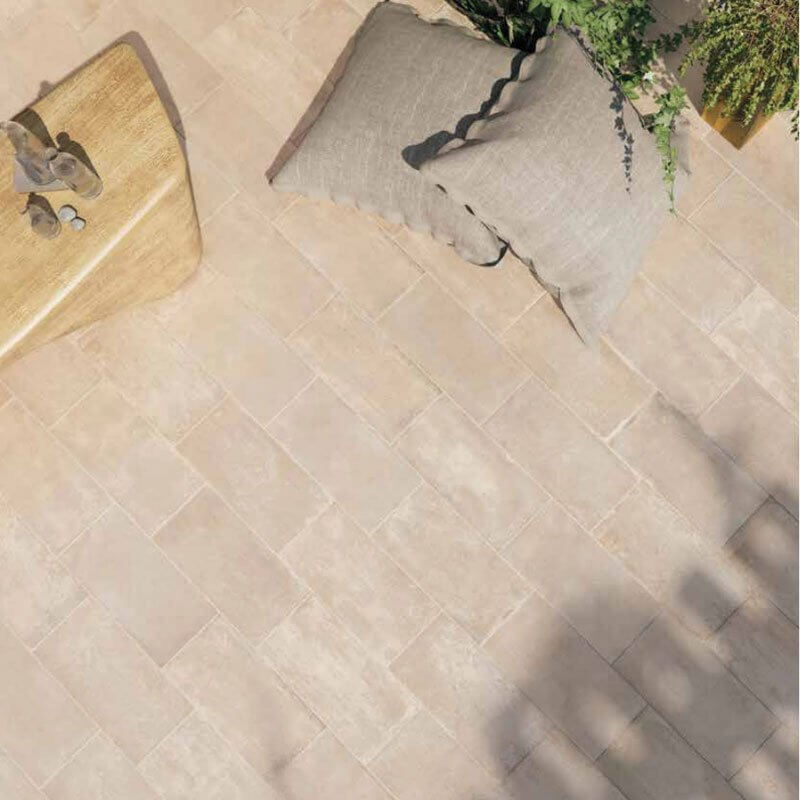 Gres Porcellanato Effetto Pietra Grip 50x50 Volterra Geobrick - Monocibec
