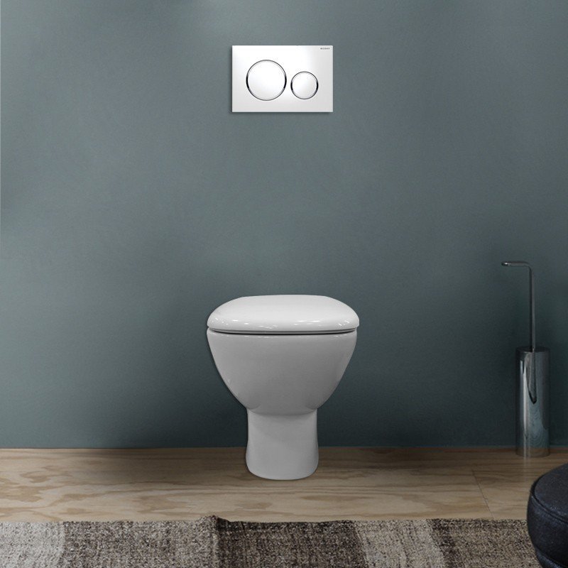 Wc Filo Muro Fantasia Bianco - Geberit (25695561)