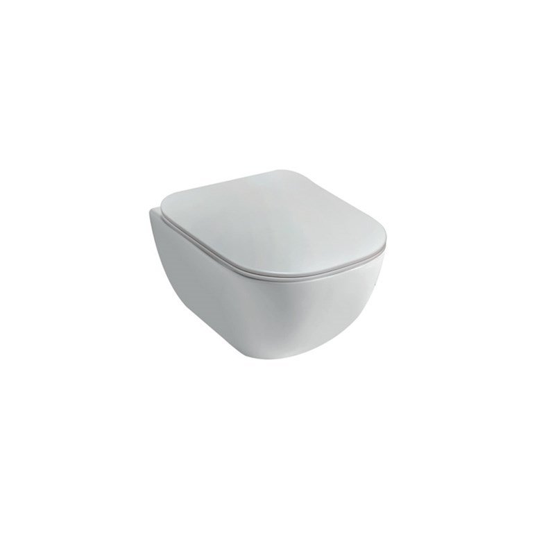 Wc Sospeso Senza Brida Forever 50 Bianco - Disegno Ceramica (25696037)