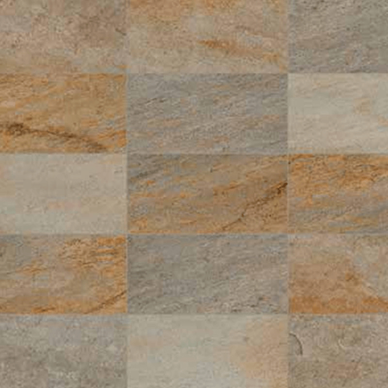 Gres Porcellanato Effetto Pietra Grip 21x42 Mix Out Barge - Cotto Petrus