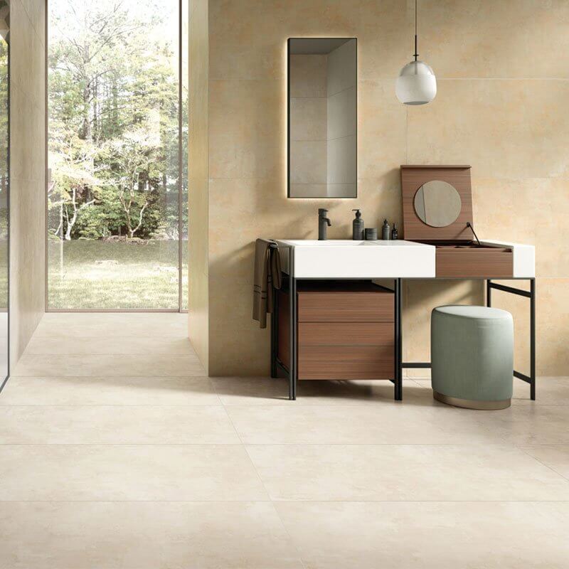 Cement Effect Porcelain Stoneware Soft 60x120 Veleia Pictura - Naxos