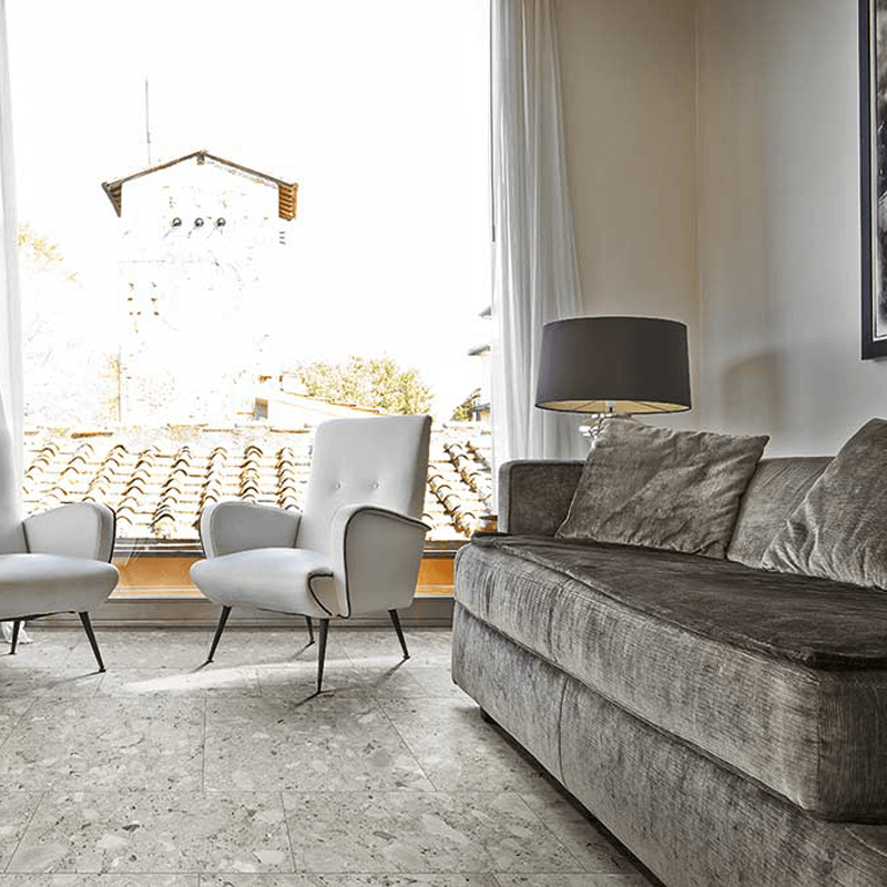 Gres Porcellanato Effetto Marmo Rettificato Lucido 80x80 9mm Ceppo di Gr̬ Timeless - Florim