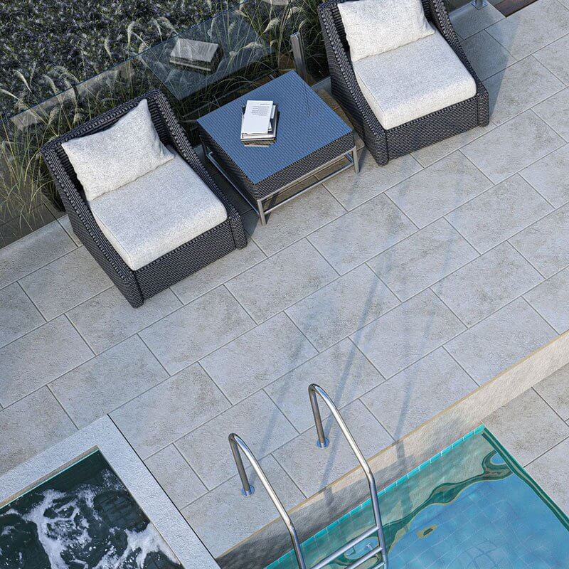Gres Porcellanato Effetto Pietra Grip 40x60 Ivory Dea - Idea Ceramica