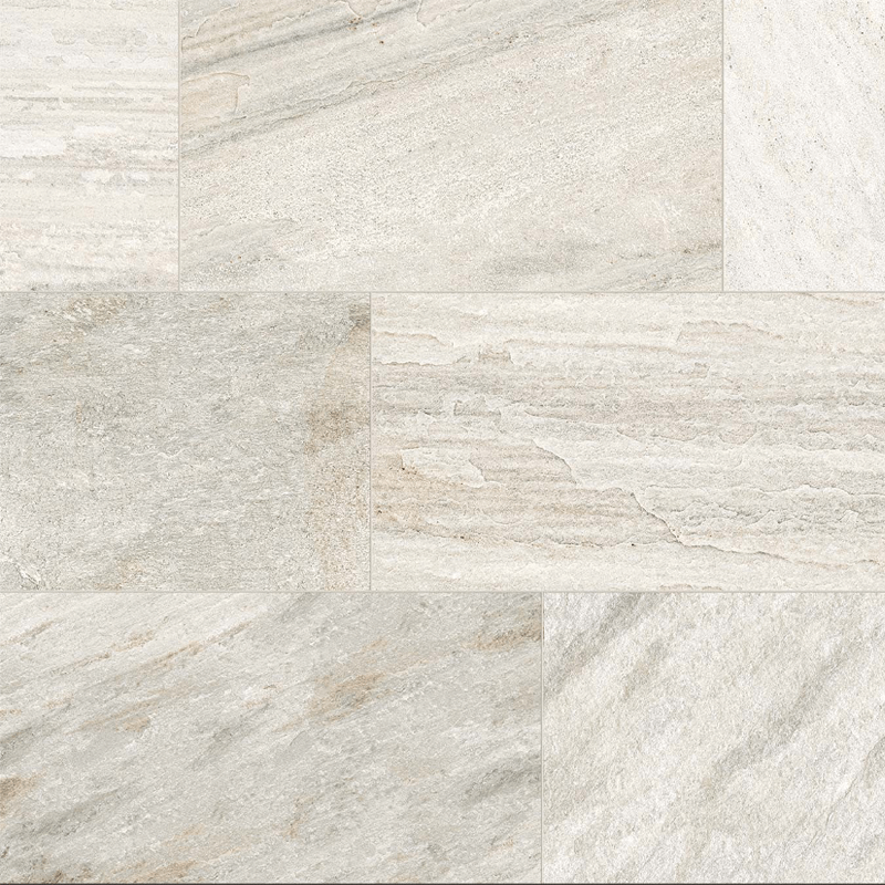 Gres Porcellanato Effetto Pietra Grip 60x60 20 mm Miami_White Airtech - Florim