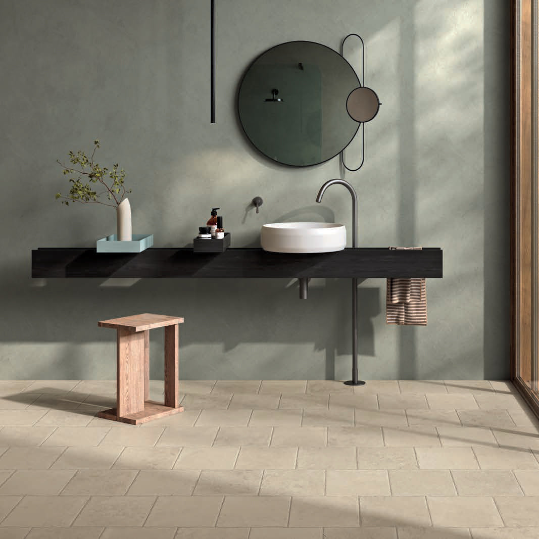 Gres Porcellanato Rettificato Effetto Pietra Naturale 30x60 Avorio Pietra D'Itria - Sintesi