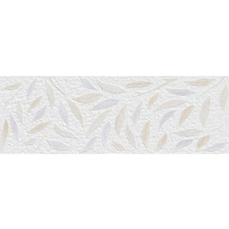 Rivestimento in Ceramica Effetto Decoro 25x75 Decoro Foglie Glam - Area Ceramiche