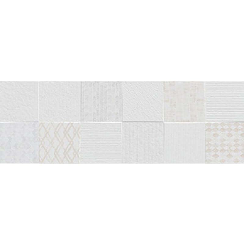 Rivestimento in Ceramica Effetto Decoro 25x75 Decoro Riquadro Glam - Area Ceramiche