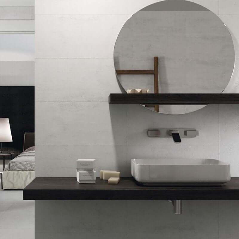 Rivestimento in Ceramica 25x75 White Progress - Cifre