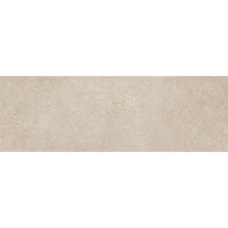 Cement Effect Ceramic Wall Tile 25x75 Beige Materia Wall - Herberia