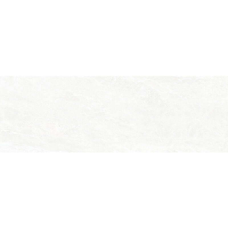 Stone Effect Ceramic Wall Tile 25x75 Bianco Orione - Herberia