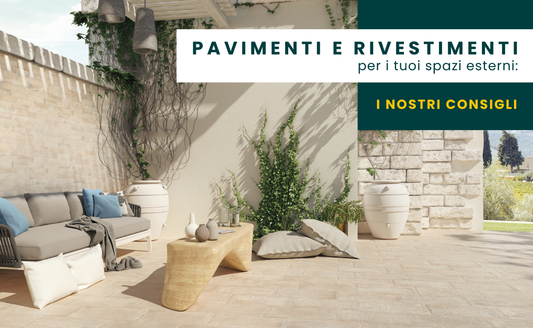 PAVIMENTI IDEALI PER I TUOI SPAZI ESTERNI