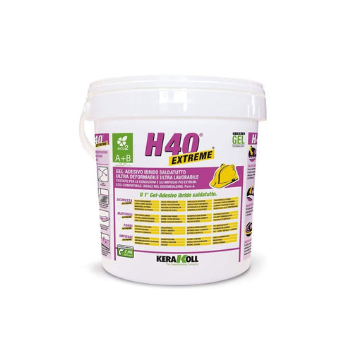 H40 Extreme Bianco 10 Kg - Kerakoll (25669636)