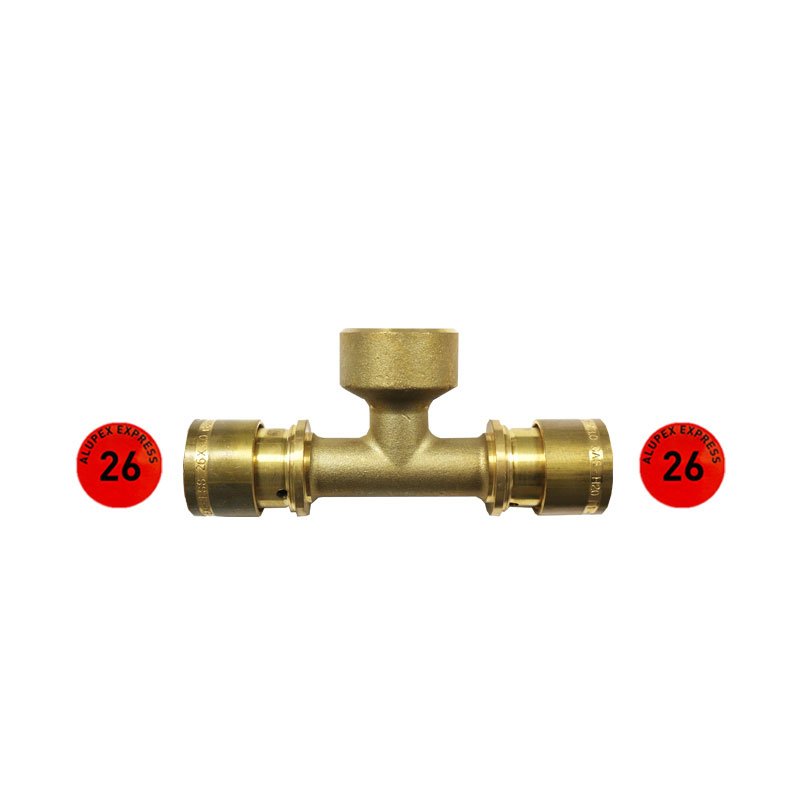 Raccordo a T Femmina  Ø 26x3/4"  - Georg Fischer