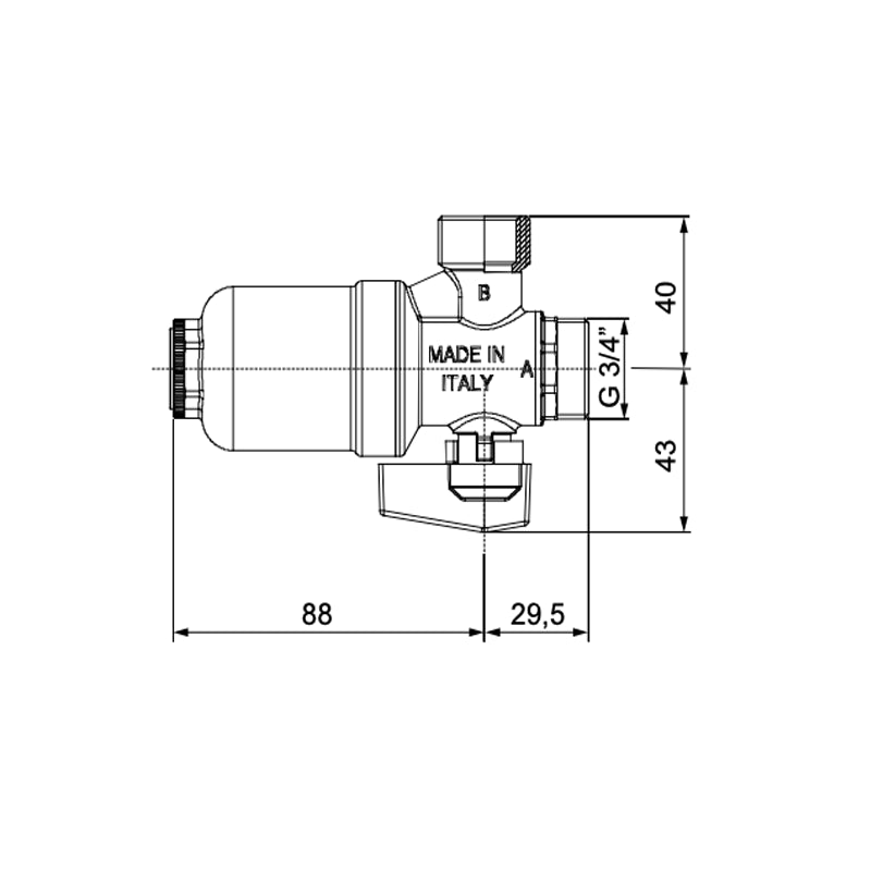 Filtro Defangatore Magnetico Sottocaldaia     - Icma (25551928)