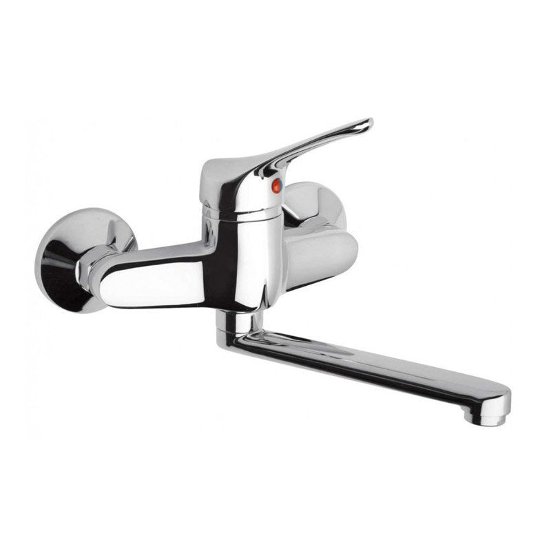 Miscelatore Lavello Cromo A Muro Pilot - Paini (25674254)