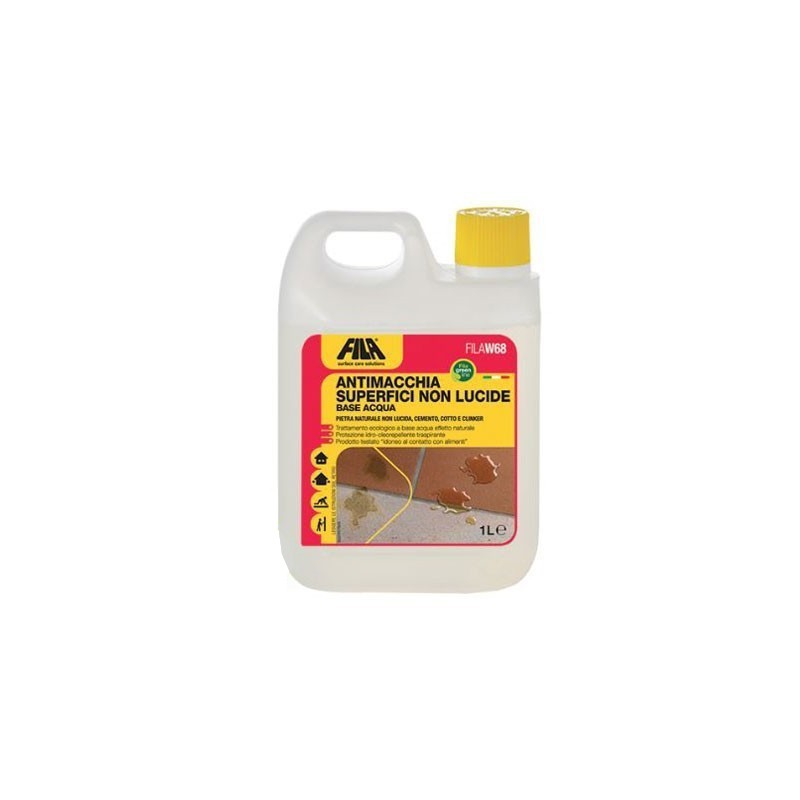 Idro Oleo Repellente Per Superfici Non Lucide W68 1 LT - Fila (25669674)